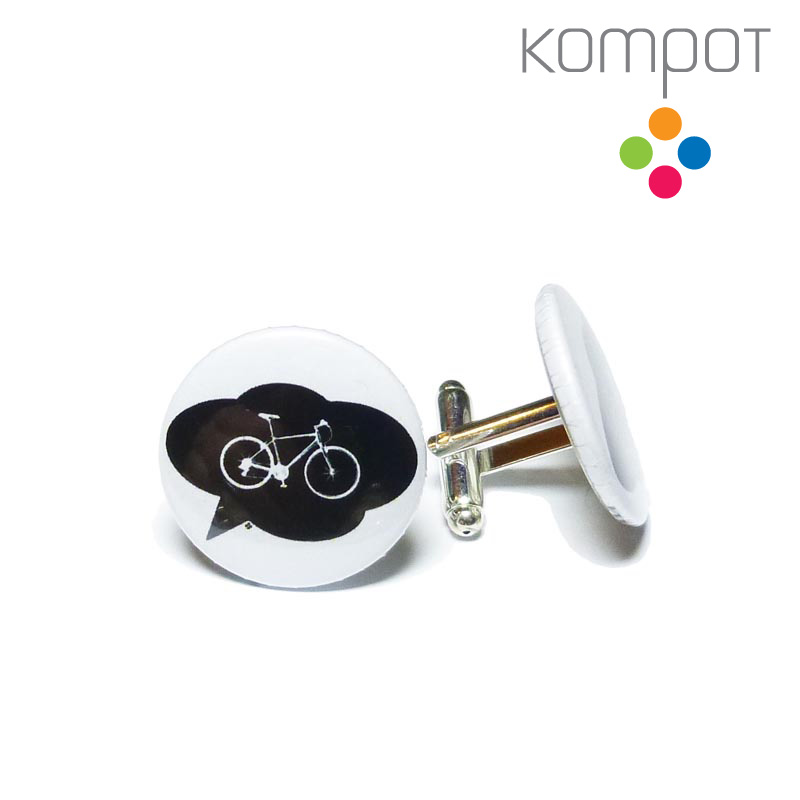 Manžetové knoflíčky :: KOLO, bílé