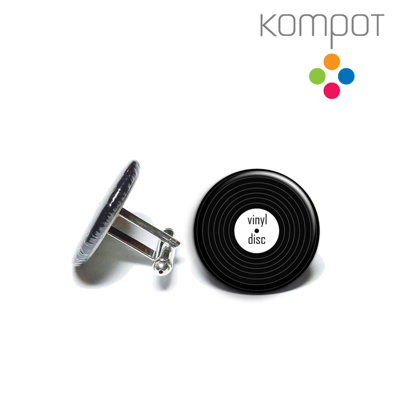 Manžetové knoflíčky :: VINYL DISK