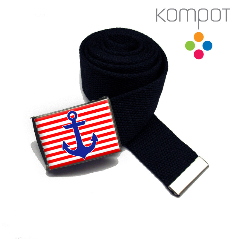 Pásek 053 :: KOTVA, modrá na červené