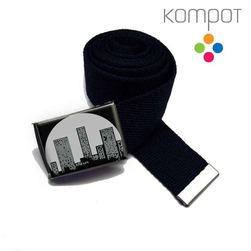 Pásek MĚSTO :: šedé