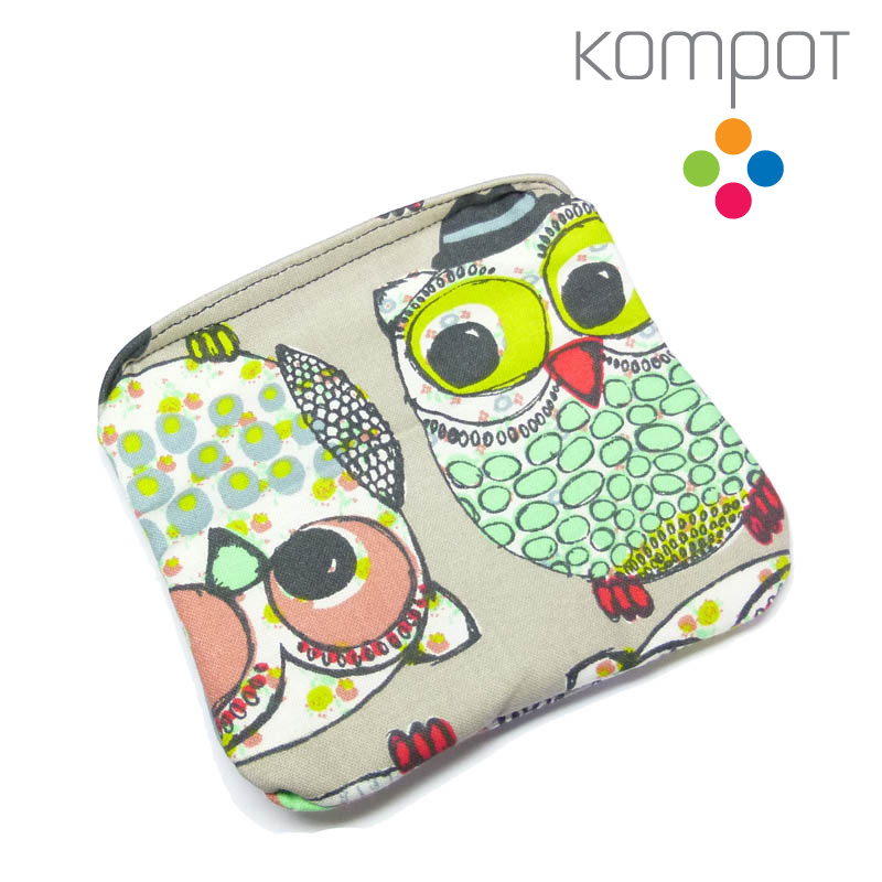 Látková kapsička 231 :: Sovy šedé