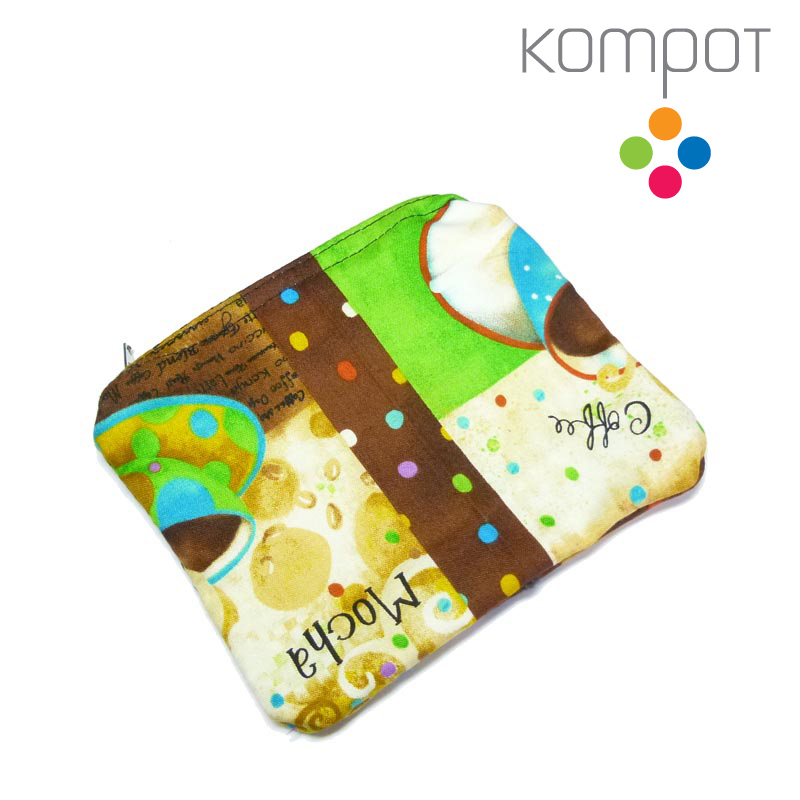 Látková kapsička 042 :: Kafíčka, velká