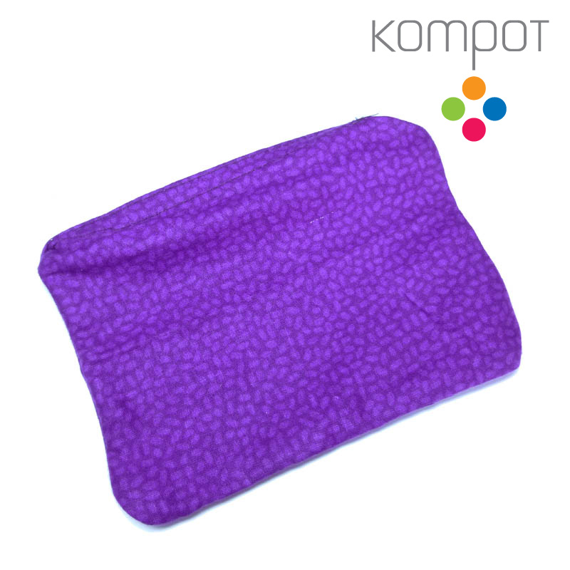 Látková kapsička 093 :: Zrníčka, fialová - DOPRODEJ