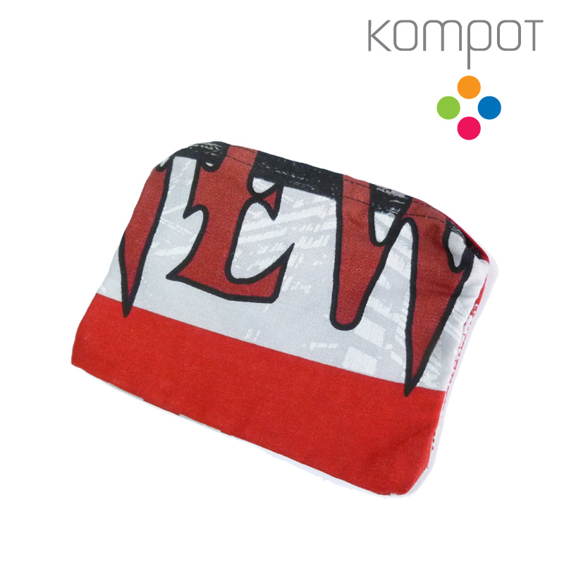 Látková kapsička 200 :: Červený New York - DOPRODEJ