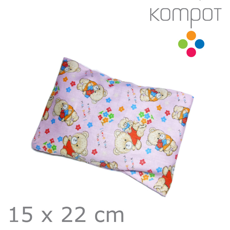 Pohankový polštářek S :: MÉĎOVÉ v růžové