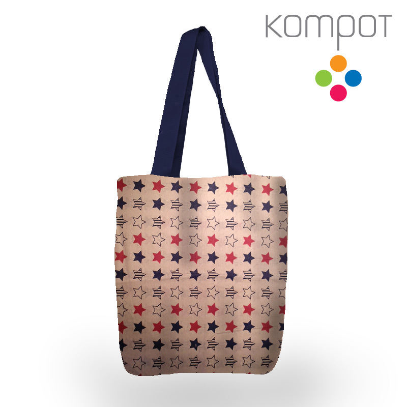 Taška 043 :: Námořnické hvězdičky - zapínání na ZIP