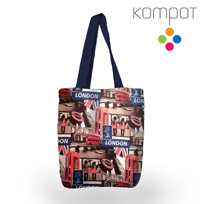 Taška 086 :: Londýnský život - zapínání na ZIP