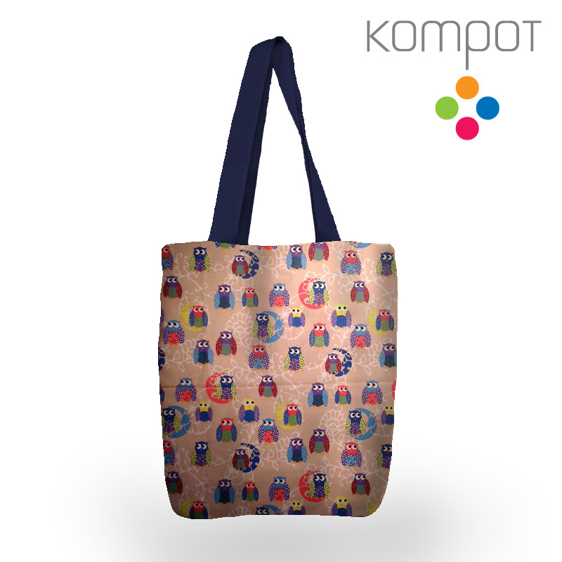 Taška 135 :: Veselé sovičky - zapínání na ZIP