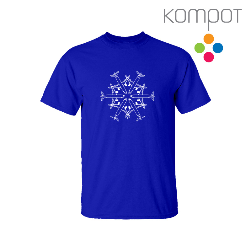 Pánské tričko :: VLOČKA, modré