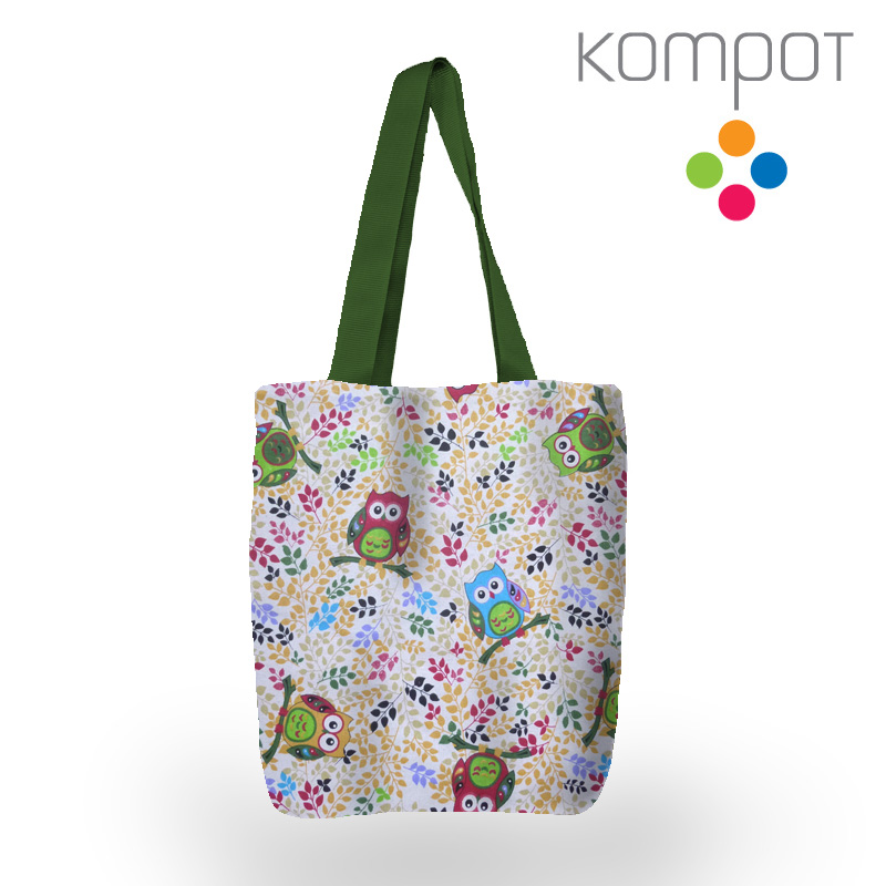 Taška 167 :: Podzimní sovy - zapínání na ZIP