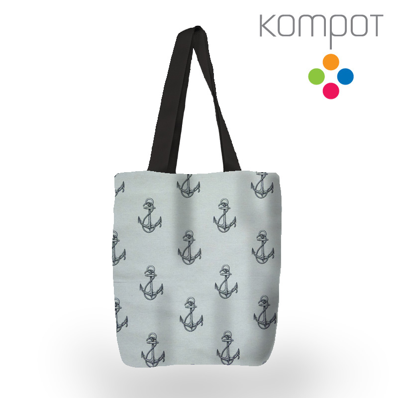 Taška 185 :: Černé kotvy - zapínání na ZIP