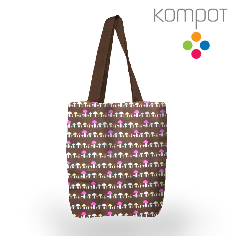 Taška S05 :: Muchomůrky růžové - zapínání na ZIP