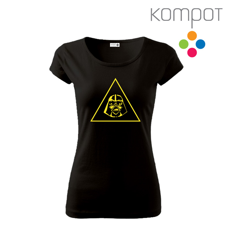 Dámské tričko :: VADER, černé