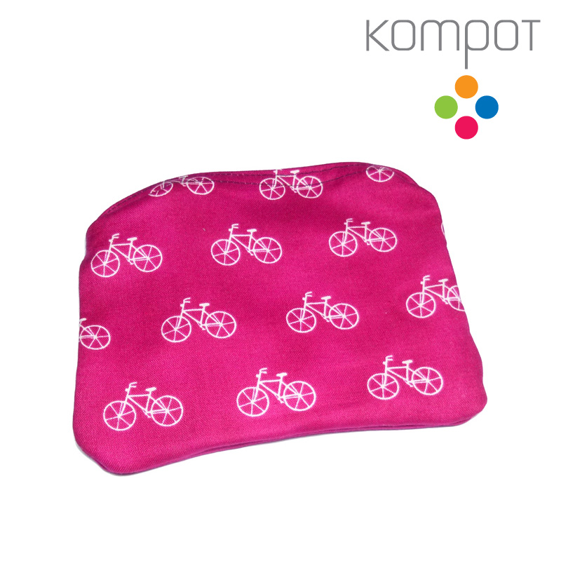 Látková kapsička 007 :: Kola růžová