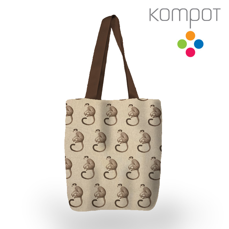 Taška 019 :: Opičky - zapínání na ZIP