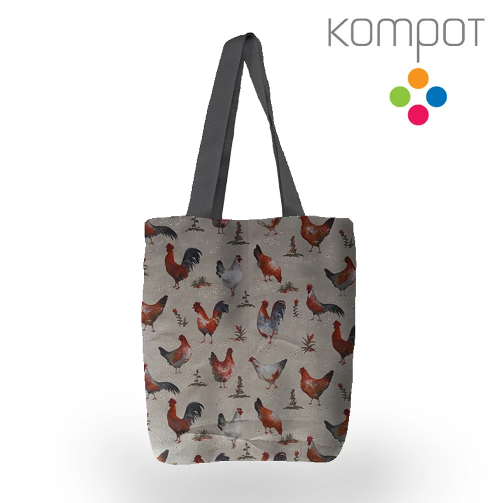 Taška 042 :: Kohouti - zapínání na ZIP