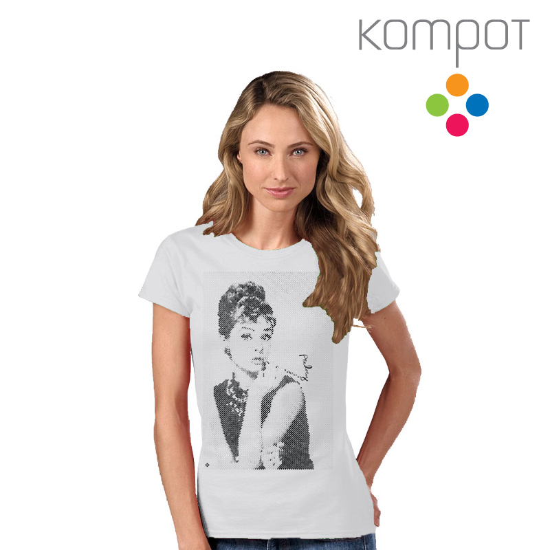 Dámské tričko :: AUDREY, bílé