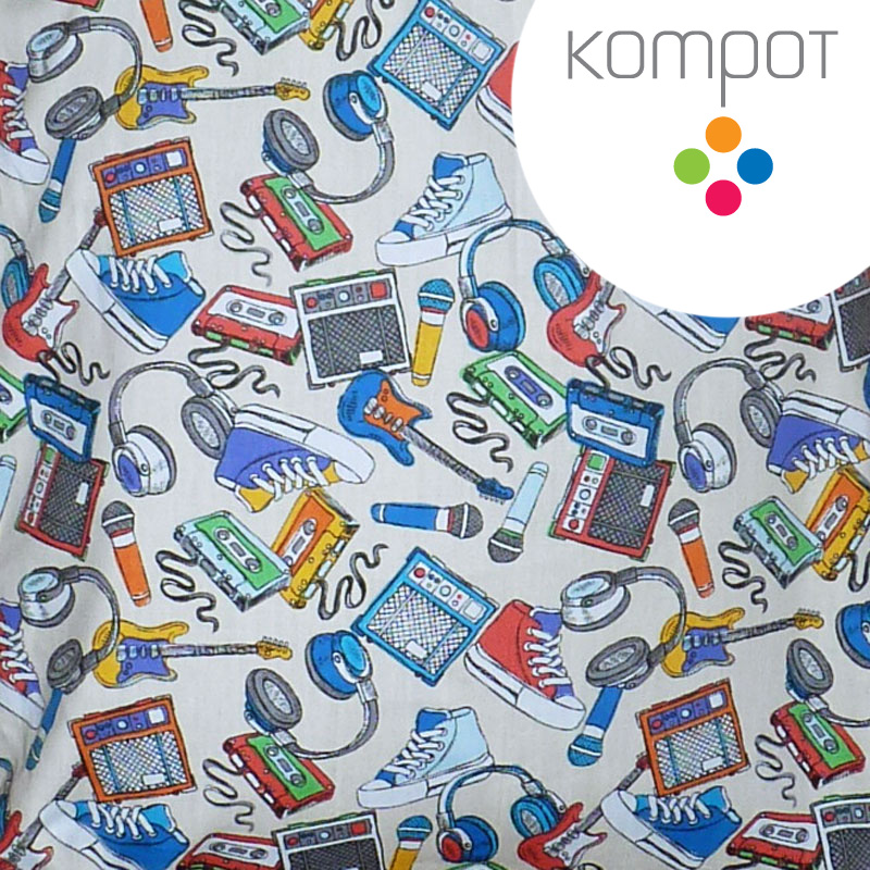 Taška S14 :: Sladké 80´ - zapínání na ZIP - VÝPRODEJ