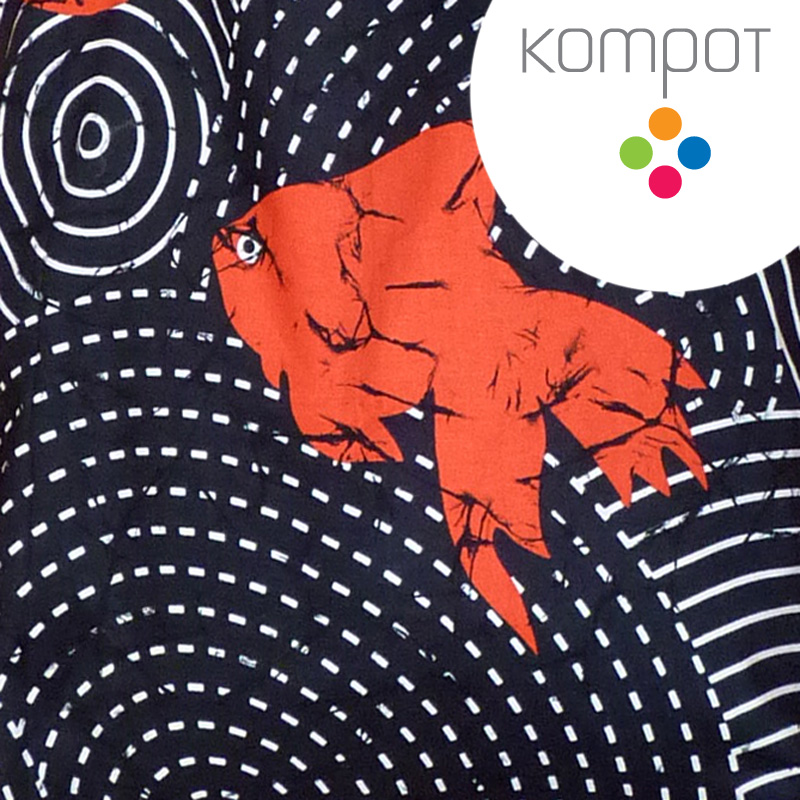 Taška S23 :: Závojnatka červená - zapínání na ZIP