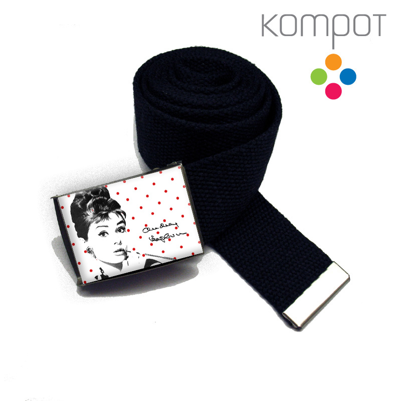 Pásek 031 :: AUDREY S PUNTÍKY, šedé