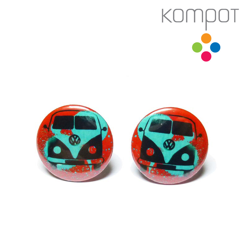 Manžetové knoflíčky :: BUSÍK, červený