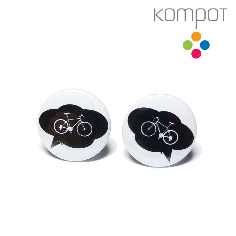 Manžetové knoflíčky :: KOLO, bílé