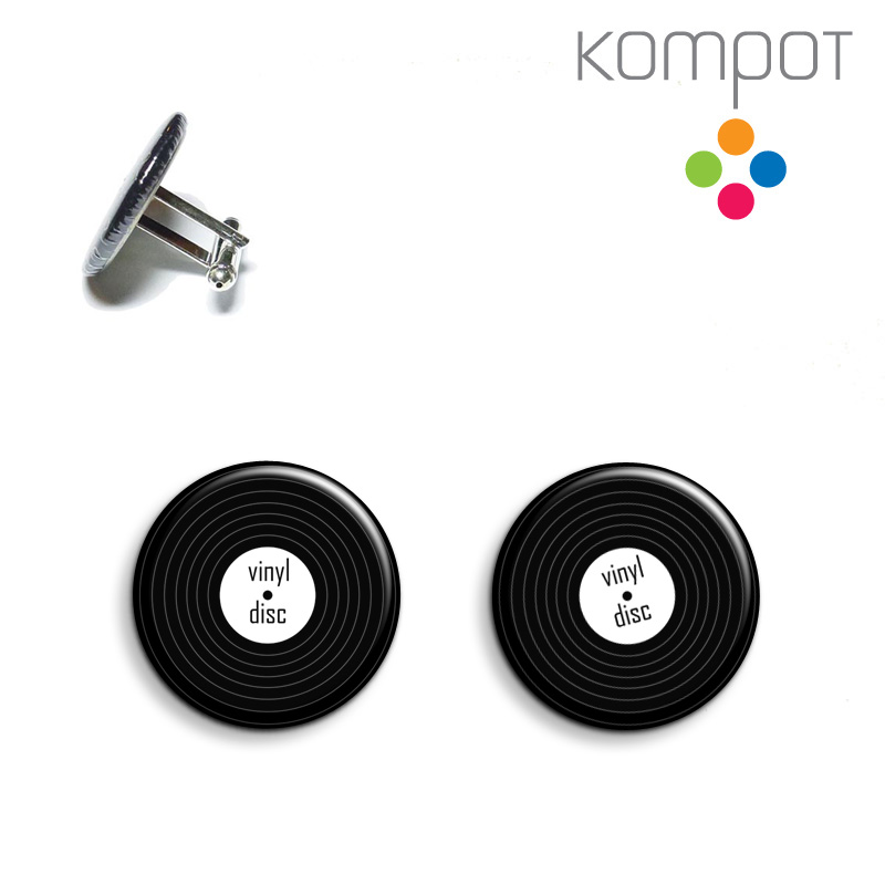 Manžetové knoflíčky :: VINYL DISK