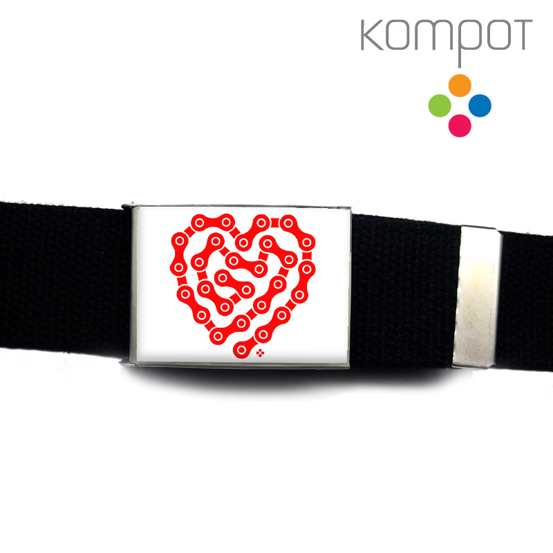 Pásek 111 :: CYKLOSRDCE, bílé