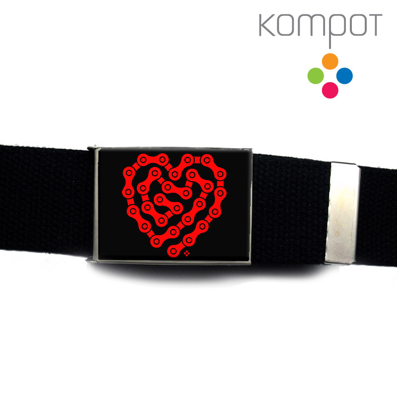 Pásek 112 :: CYKLOSRDCE, černé