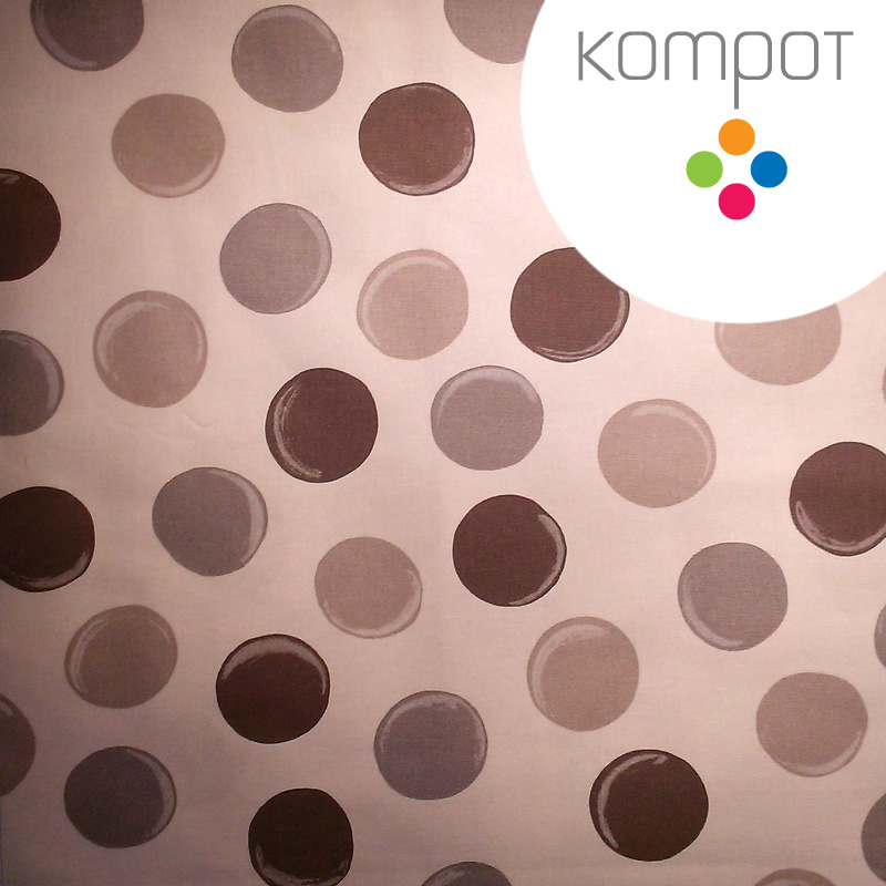 Taška 029 :: Hnědá kolečka - ZIP