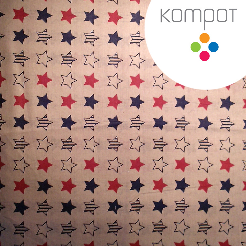 Taška 043 :: Námořnické hvězdičky - zapínání na ZIP