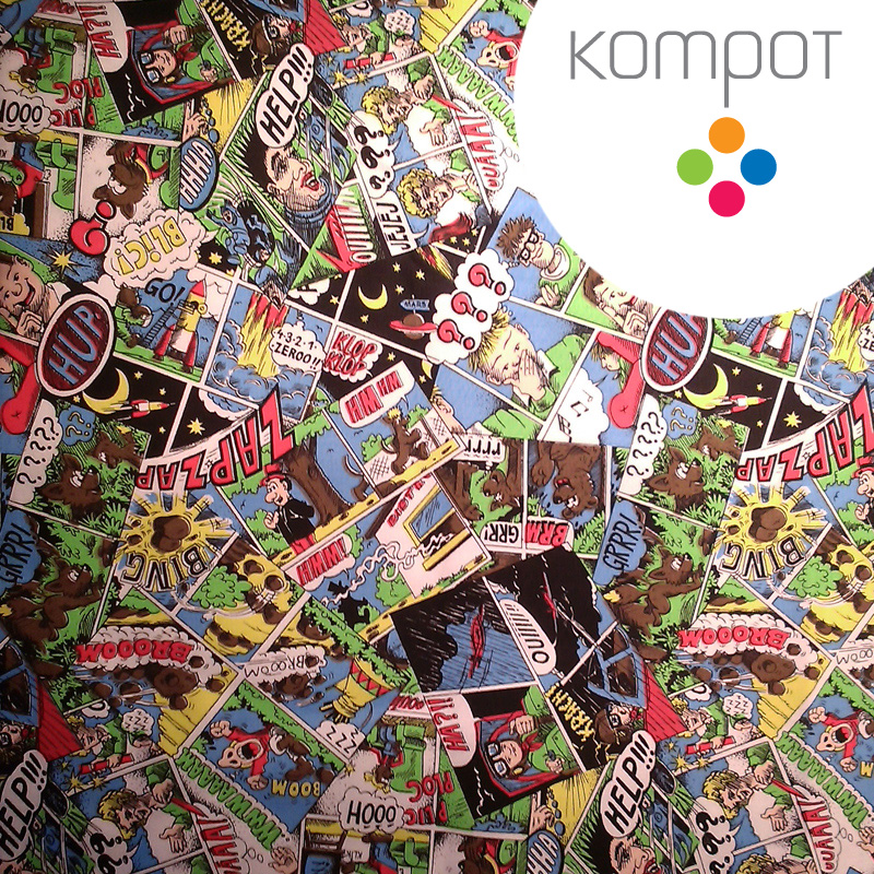 Taška 061 :: Komiksová - zapínání na ZIP