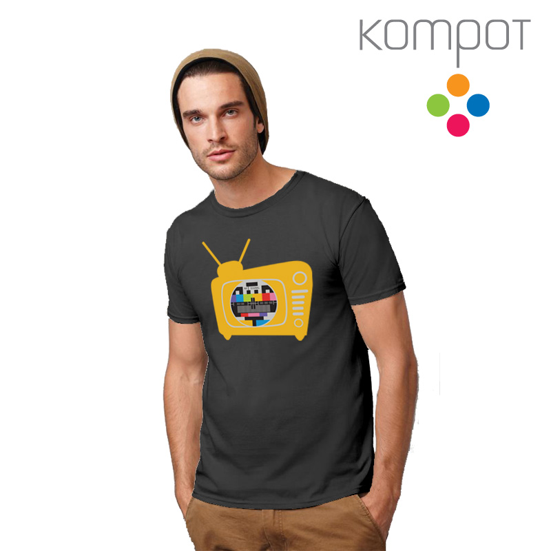 Pánské tričko :: MONOSKOP, šedé