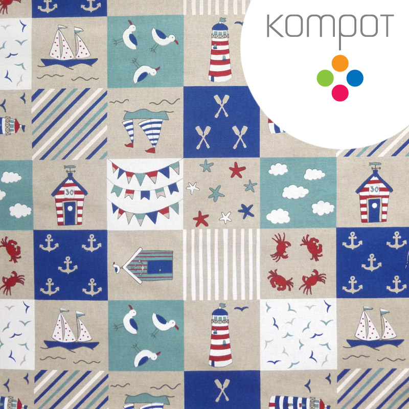 Taška 160 :: Barevné moře - zapínání na ZIP