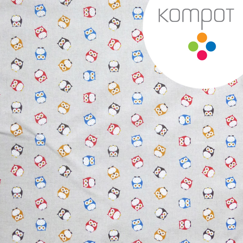 Taška 169 :: Cik-Cak sovy - zapínání na ZIP