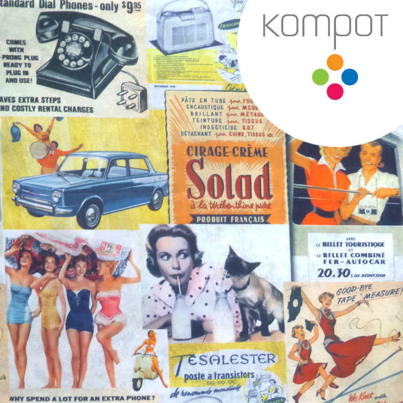 Taška 005 :: Retro - zapínání na ZIP