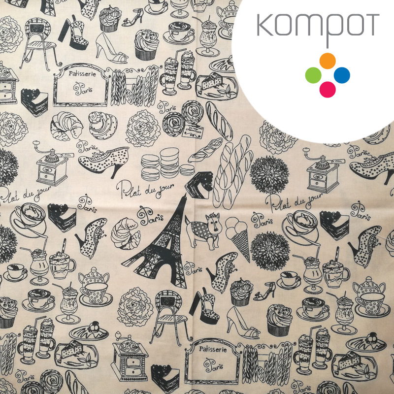 Taška 174 :: Bonjour - zapínání na ZIP