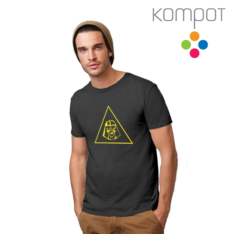 Pánské tričko :: VADER, šedé