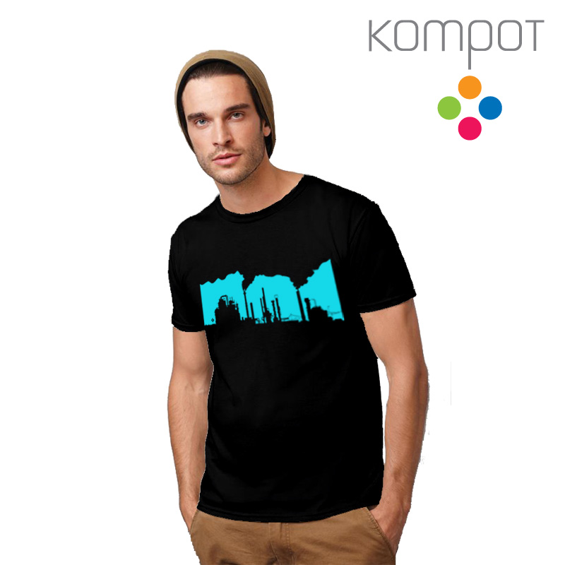 Pánské tričko :: FABRIKA, černá