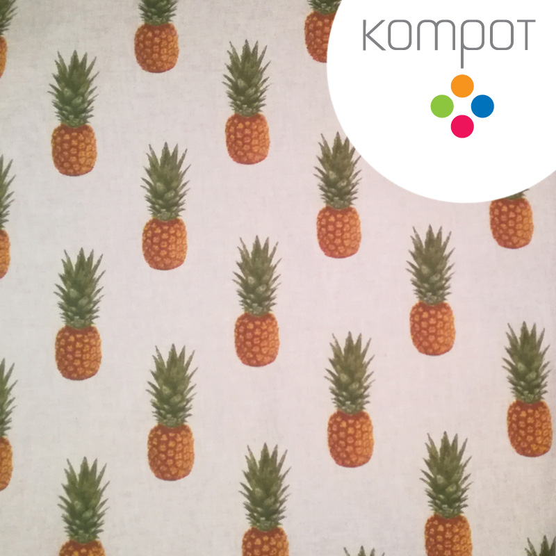 Taška 257 :: Ananasy - zapínání na ZIP