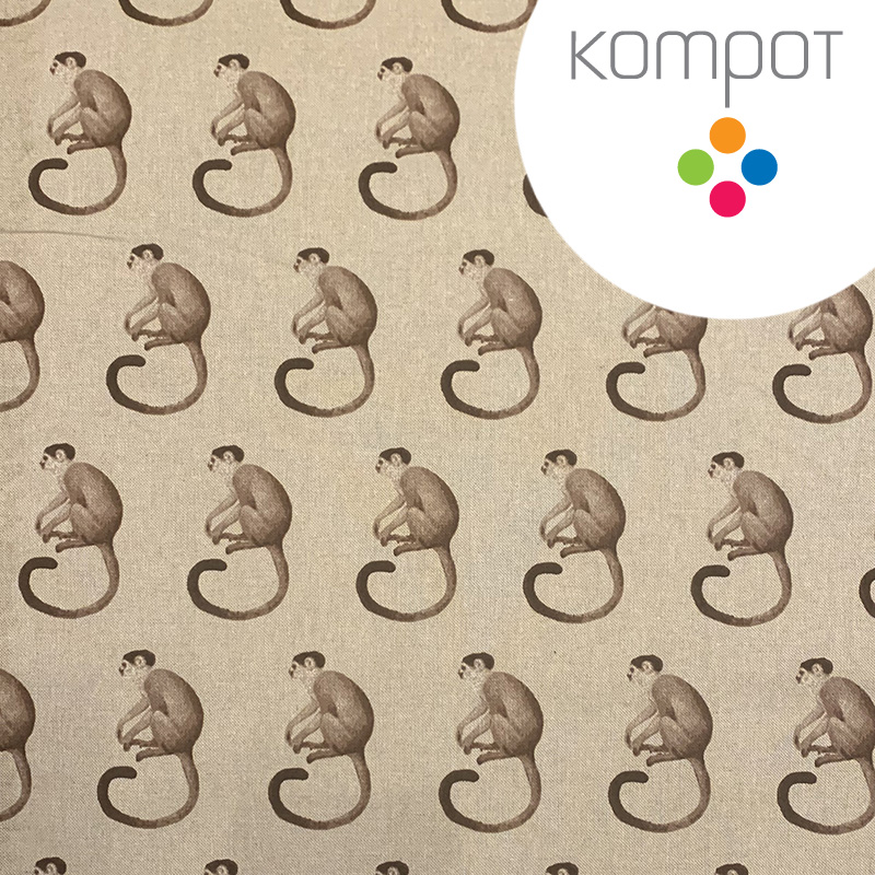 Taška 019 :: Opičky - zapínání na ZIP