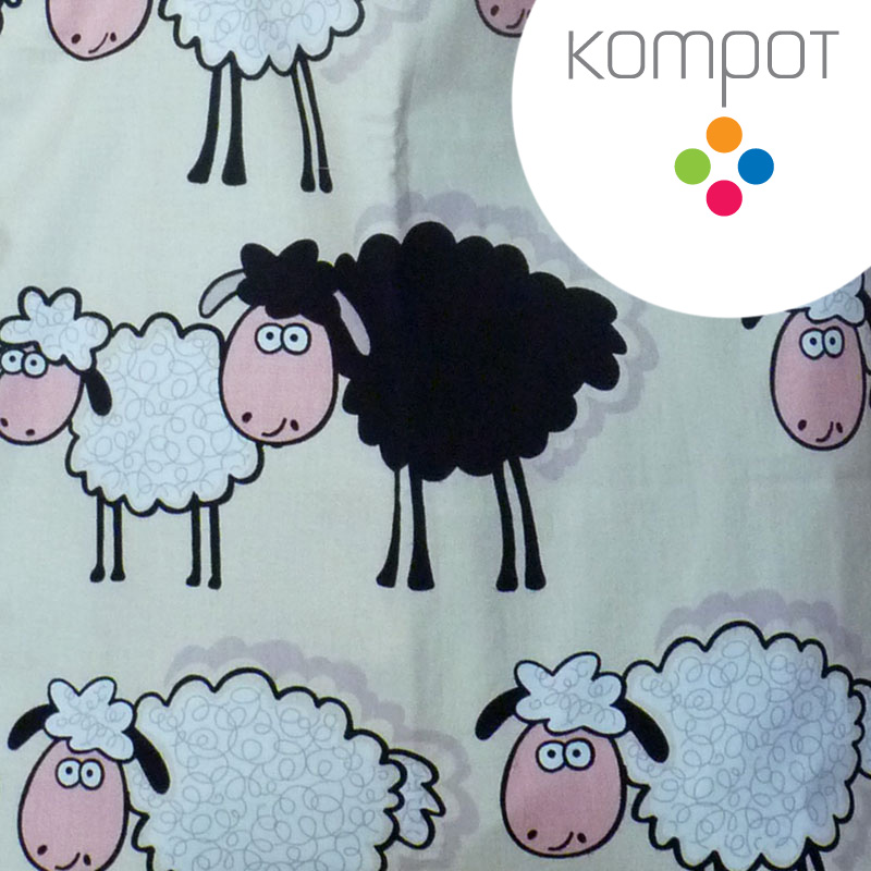 Taška 013 :: Černá ovce - zapínání na ZIP