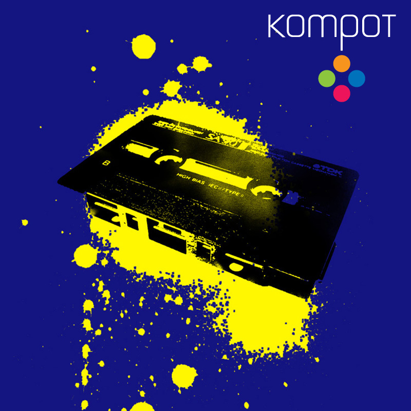 Pánské tričko :: KAZETA, modré