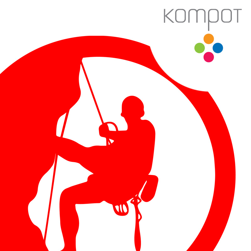 Dámské tričko :: HOROLEZEC, bílé