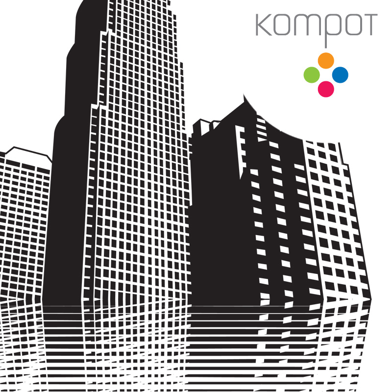 Pánské tričko :: MĚSTO, bílé