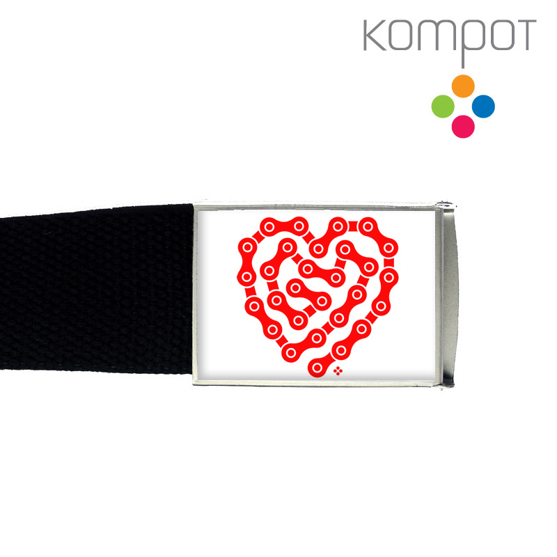 Pásek 111 :: CYKLOSRDCE, bílé