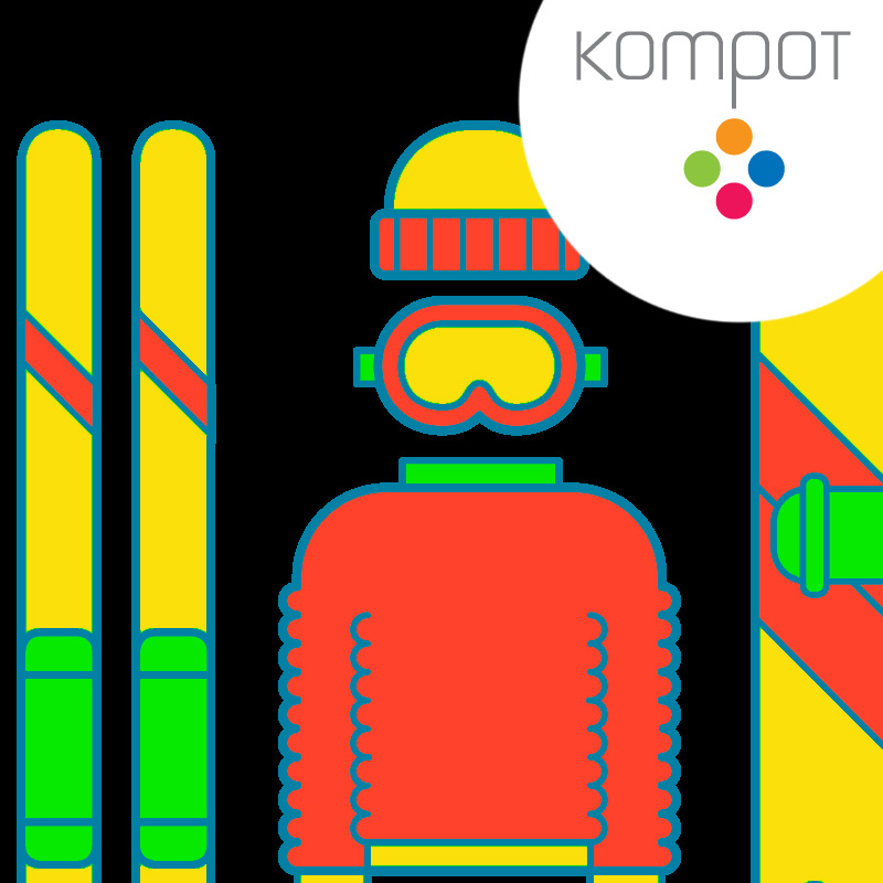 Dámské tričko :: ZIMNÍ VÝBAVA, černé