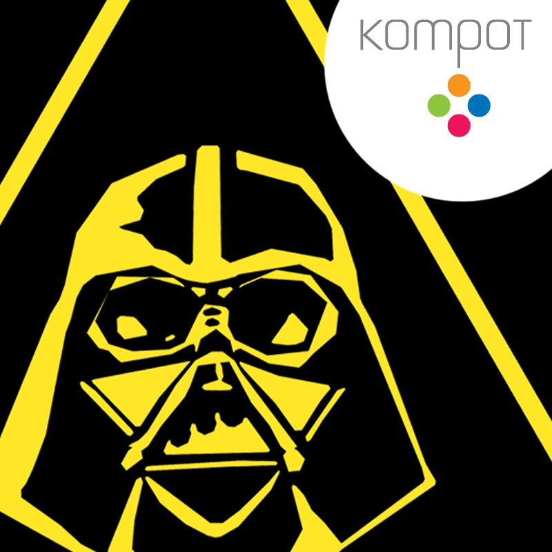 Pánské tričko :: VADER, černé