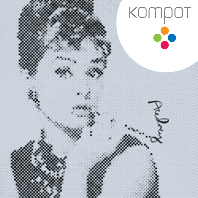 Dámské tričko :: AUDREY, světle modré - DOPRODEJ