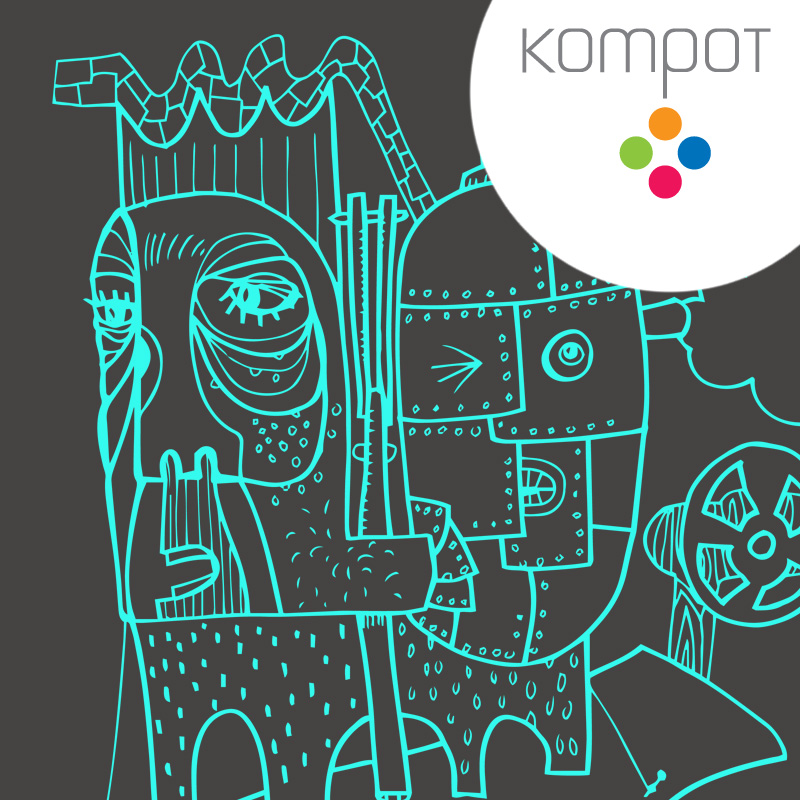 Dámské tričko :: PLECHÁČCI, šedé